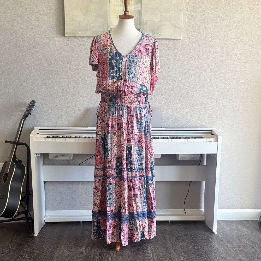 Matilda Jane Camp MJC The Wildlife Maxi Dress Size Ladies Sz XL